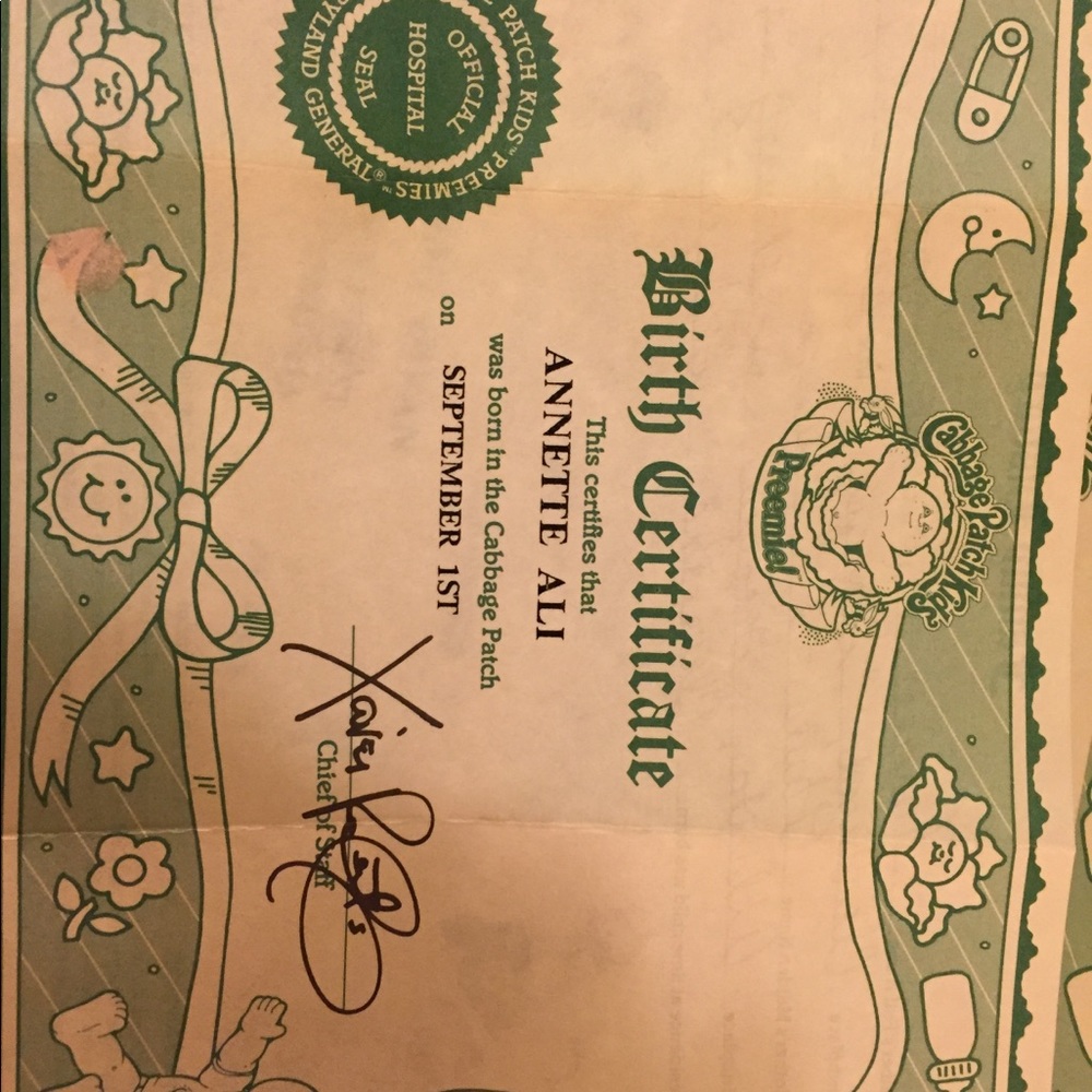 Original cabbage patch Doll - Picture 5 of 6